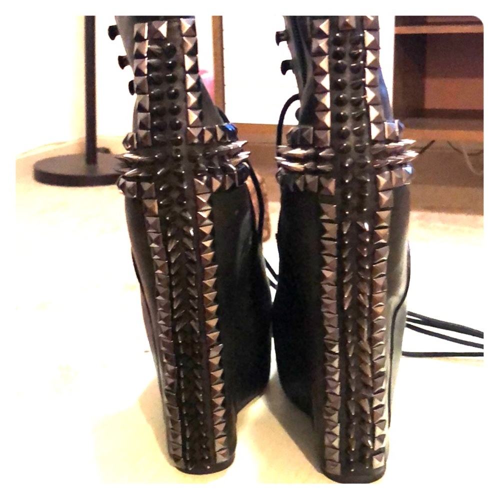 Jeffrey Campbell x Nasty gal Damsel Spiked Boots